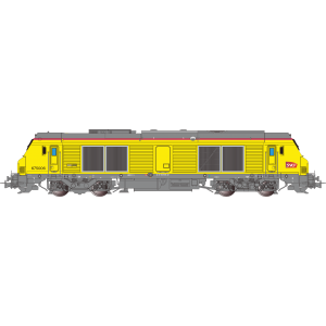 Os.Kar OS7503 Locomotive diesel BB 675006, SNCF Reseau INFRA Os.Kar International Os.Kar_OS7503 - 5
