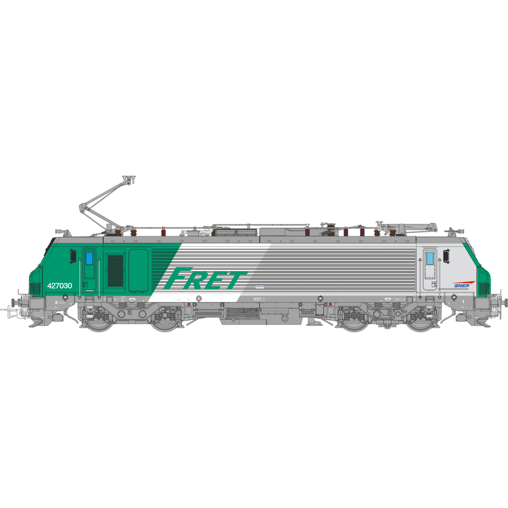 Os.Kar OS2703 Locomotive électrique BB 427030, SNCF, FRET, logo casquette, Thionville Os.Kar OS2703 Locomotive électrique BB 427030, SNCF, FRET, logo casquette, Thionville