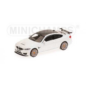 Minichamps 870027105 Voiture BMW M4 GTS 2016, blanche Busch véhicule Busch_870027105 - 1