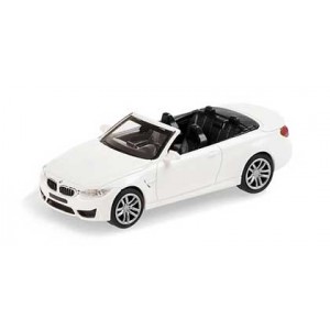 Minichamps 870027231 Voiture BMW M4 cabriolet 2015, blanc Busch véhicule Busch_870027231 - 1