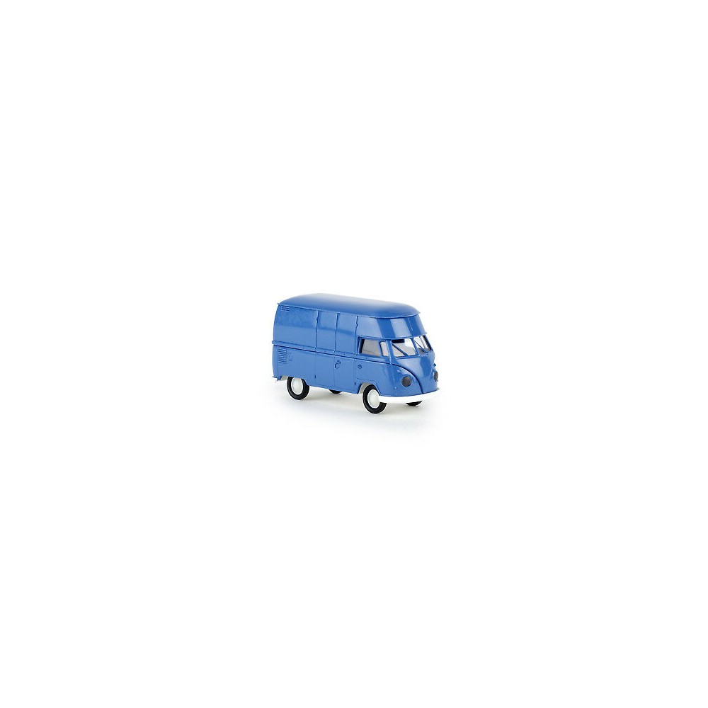 Brekina 32607 Volkswagen T1b toit surélevé, Bleu Sai SAI_32607 - 1 Brekina 32607 Volkswagen T1b toit surélevé, Bleu Sai SAI_32607 - 1