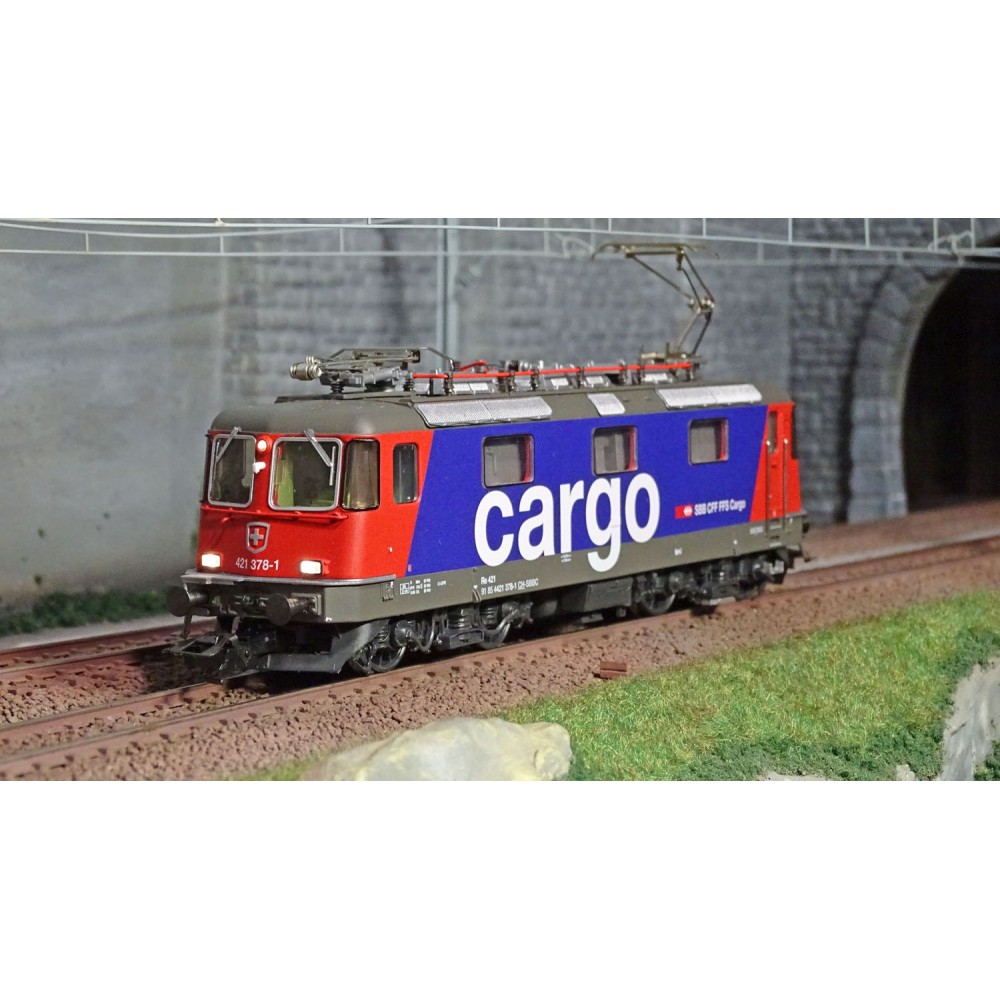 Trix 22846 Locomotive électrique Re 421, CFF, SBB Cargo, digitale sonore Trix Trix_22846 - 1