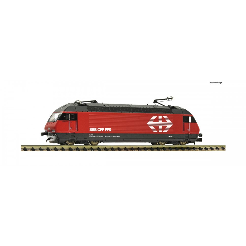 Fleischmann 731402 Locomotive électrique Re 460, CFF, échelle N Fleischmann Fle 731402 - 1 Fleischmann 731402 Locomotive électrique Re 460, CFF, échelle N Fleischmann Fle 731402 - 1
