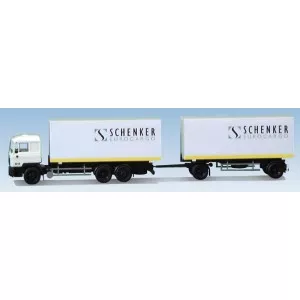 AWM 70655 Camion Man F 2000 + Remorque, Schenker Eurocargo AWM AWM_70655 - 1