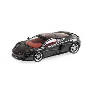 Minichamps 870154520 Voiture McLaren 670GT 2016, noire Busch véhicule Busch_870154520 - 1