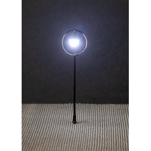 Faller 180205 Eclairage, Réverbère de parc LED, lampe boule suspendue 7.5cm, avec LED Faller Faller_180205 - 2