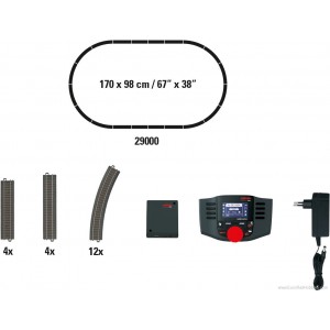 Marklin 29000 Centrale numérique Mobile station Marklin, set de départ digital avec rails Marklin Marklin_29000 - 1