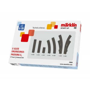 Marklin 24904 Coffret de voies complémentaire C4, voie C Marklin Marklin_24904 - 1