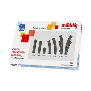 Marklin 24904 Coffret de voies complémentaire C4, voie C Marklin Marklin_24904 - 1