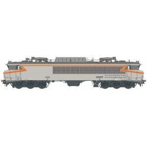 Ls Models 10333 Locomotive électrique CC 6568 SNCF, gris béton, orange, logo nouille, Lyon-Mouche