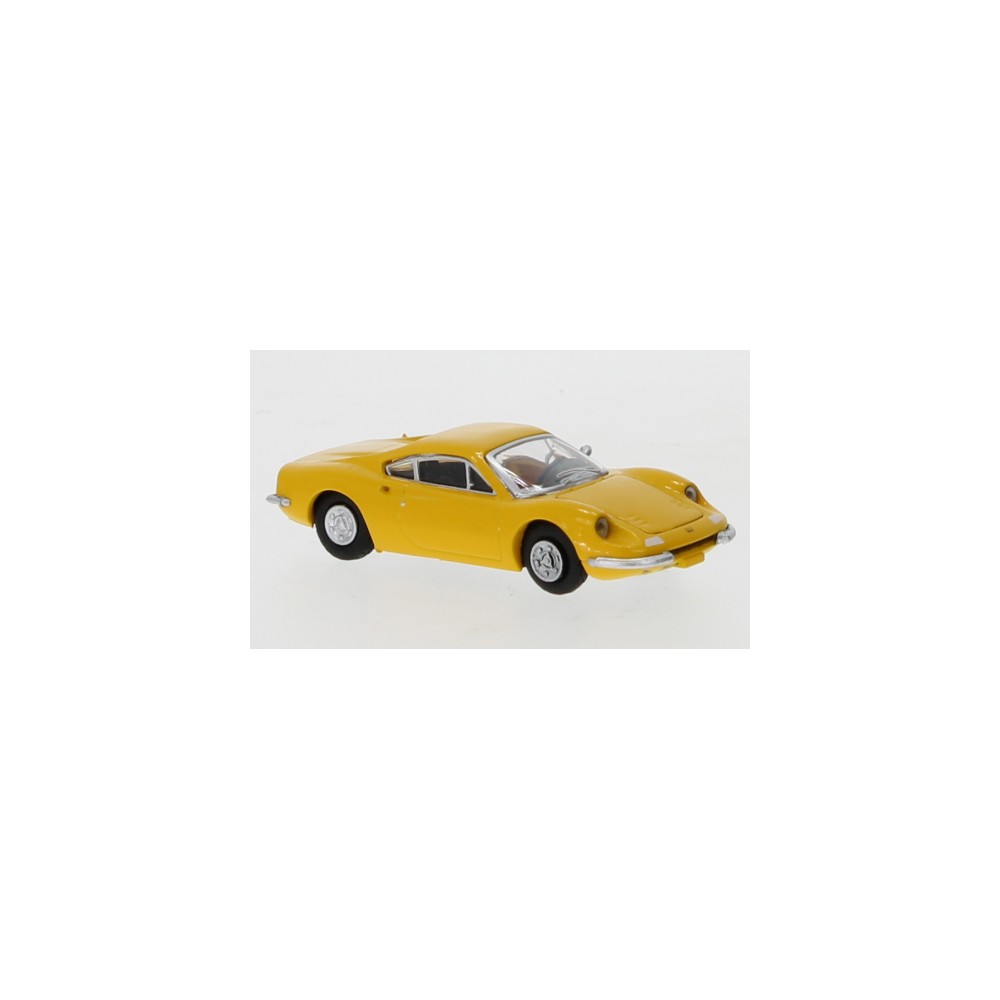 PCX 87 PCX870218 Ferrari Dino 246 GT, jaune Sai Sai_PCX870218 - 1