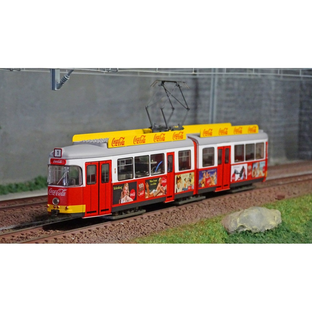 Rivarossi HR2756 Autorail Tram électrique, rouge/blanc, livré Coca-Cola, éte Rivarossi HR2756 - 1