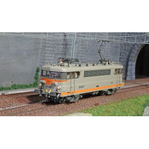 Ls Models 10219 Locomotive électrique BB 9497 SNCF, livrée béton/orange, logo nouilles Ls models Lsm 10219 - 1