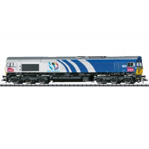 Trix 22696 Locomotive Diesel Class 66, SNCF, Fret Benelux, digitale sonore Trix Trix_22696 - 5