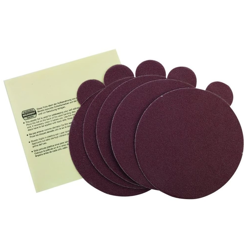 Disques de ponçage TG 125/E Proxxon - Grain 240 (x5 +1) Proxxon PRX-28164 - 1