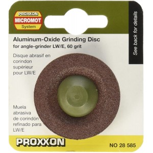 Disque abrasif en corindon pour LHW Proxxon - Grain 60 Proxxon PRX-28585 - 2