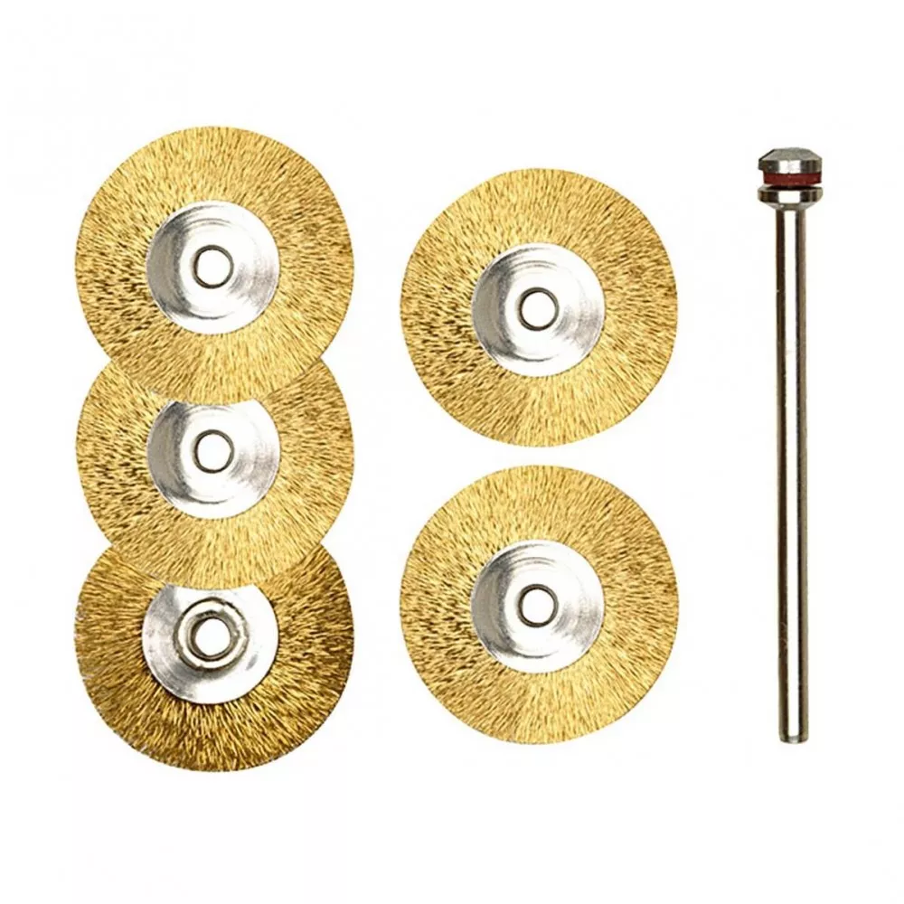 Brosse disque en laiton Ø 22 mm (x5) Proxxon Proxxon PRX-28962 - 1 Brosse disque en laiton Ø 22 mm (x5) Proxxon Proxxon PRX-28962 - 1