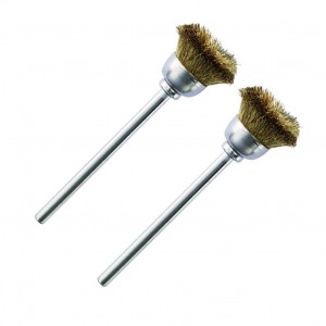 Brosse pinceau rond en laiton Ø 13 mm (x2) Proxxon Proxxon PRX-28963 - 1