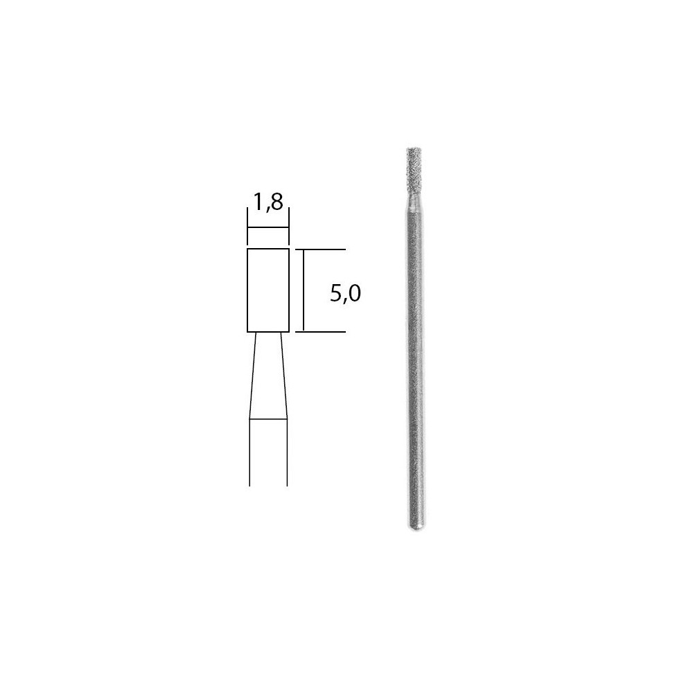 Embout de meulage diamanté cylindrique Ø 1,8 mm Proxxon Proxxon PRX-28240 - 1