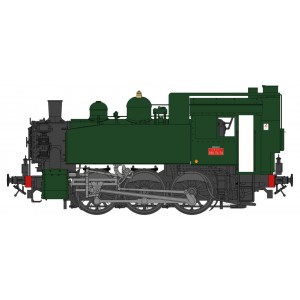 Ree Modeles MB105.S Locomotive à vapeur 030 TU SNCF 74 Ouest, Gas-Oil, Annemasse, sonore, fumée Ree Modeles MB-105.S - 4