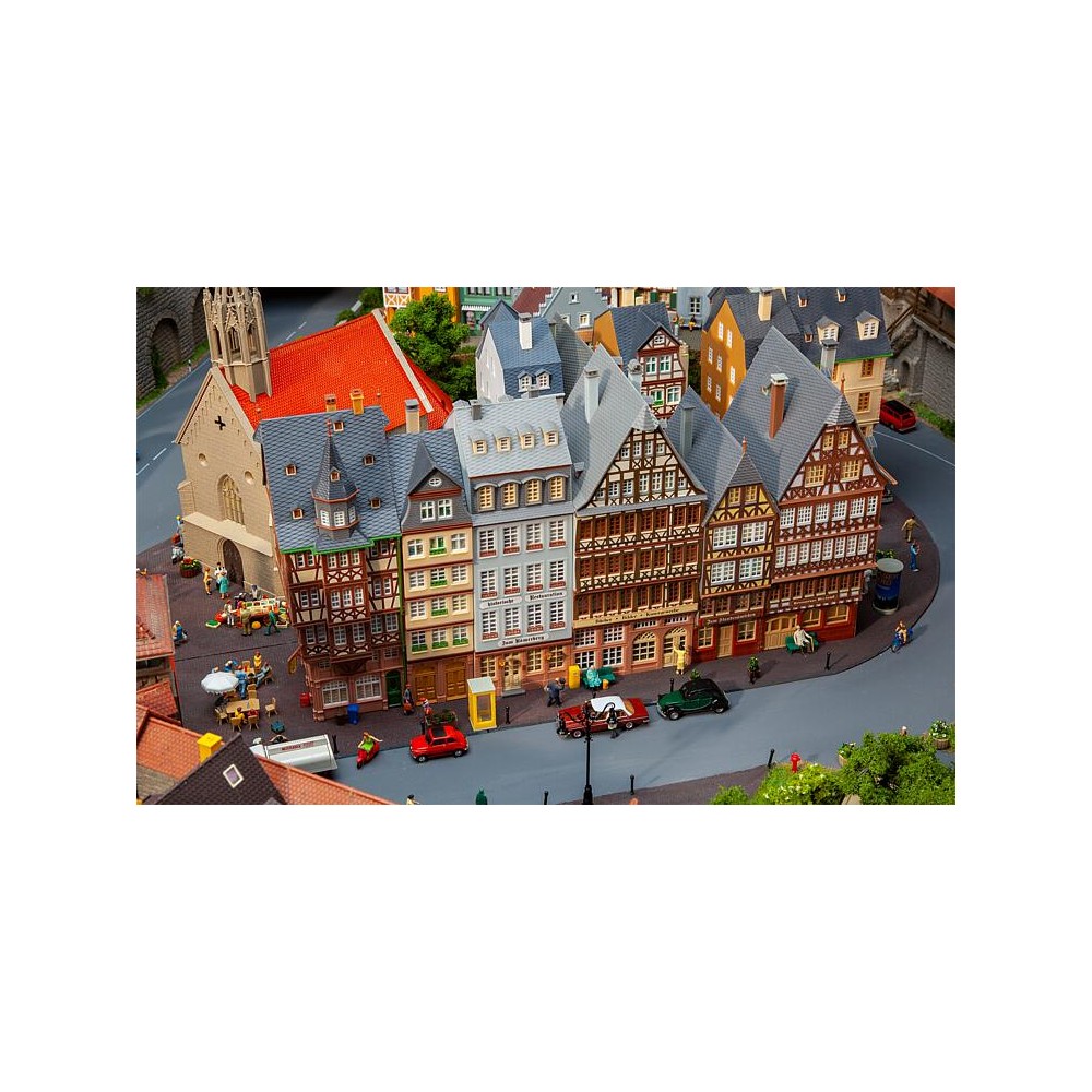 Faller 190077 Maquette, Coffret promotionnel Maisons urbaines Römerberg Est Faller Faller_190077 - 1