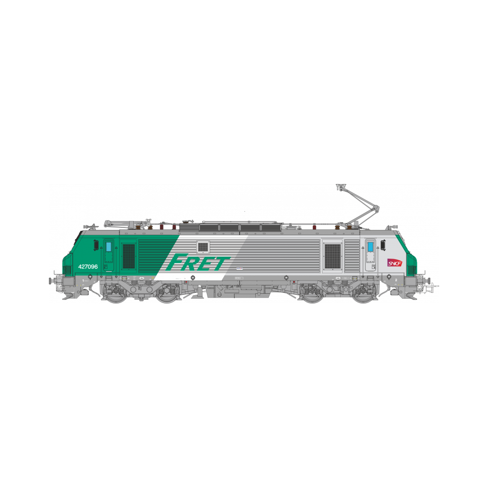Os.Kar OS2701DCCS Locomotive électrique BB 427096, SNCF, FRET, logo carmillon, Avignon, digitale sonore Os.Kar International Os. Os.Kar OS2701DCCS Locomotive électrique BB 427096, SNCF, FRET, logo carmillon, Avignon, digitale sonore Os.Kar International Os.