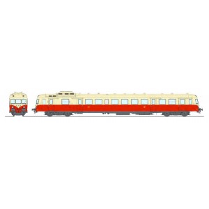 Ree Modeles MB162 Autorail X 2825 version d’origine, Rouge et Crème, Toulouse, SNCF Ree Modeles MB-162 - 4