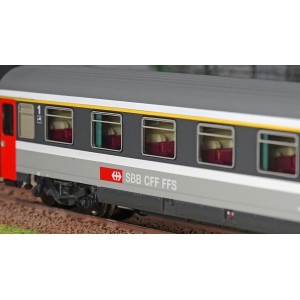 Models Word 1803 Set de 7 Voitures EC 97 Iris, SBB, Strasbourg - Zurich Models World MW_1803 - 6