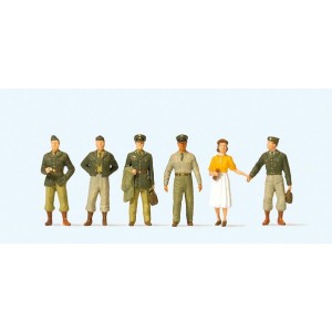 Preiser 10594 Personnages, Soldats US de 1950 Preiser Preiser_10594 - 1