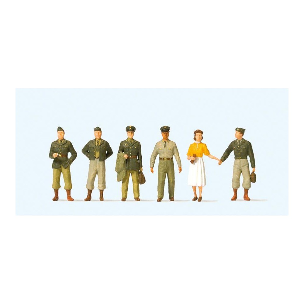 Preiser 10594 Personnages, Soldats US de 1950 Preiser Preiser_10594 - 1