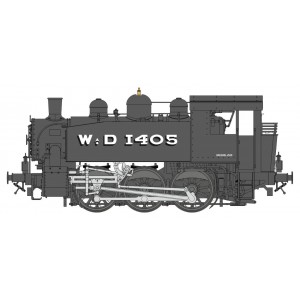 Ree Modeles MB041S Locomotive à vapeur 030 TU WD-1405 Brussels, War Department, digitale sonore, fumigène Ree Modeles MB-041.S -