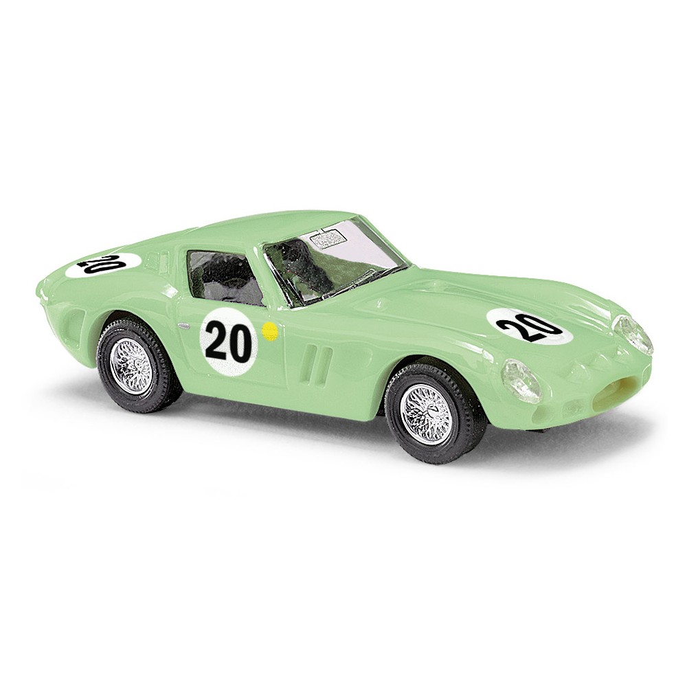 Busch 42615 Véhicule Ferrari 250 GTO, n°20, vert Busch véhicule Busch_42615 - 1