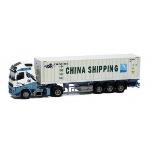 AWM 75245 Semi-remorque Volvo GL FH XL, Driel / EKB China Shipping AWM AWM_75245 - 1