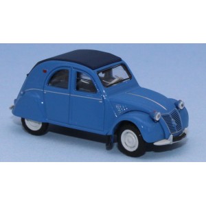 SAI 6003 Citroën 2 CV 1958, AZLP 1958, bleu glacier, capote fermée bleu foncé et sièges bleus Sai Sai_6003 - 1