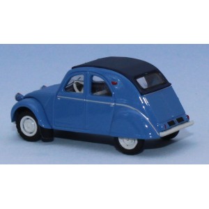 SAI 6003 Citroën 2 CV 1958, AZLP 1958, bleu glacier, capote fermée bleu foncé et sièges bleus Sai Sai_6003 - 2