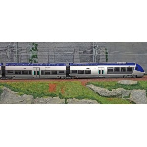 LS Models 10070S Autorail AGC X 76507, 3 caisses, TER neutre, Sortie usine, digital sonore Ls models Lsm_10070S - 4