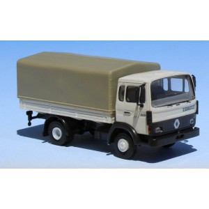 Sai 3641 Renault Camion bâché JN90, blanc, bâche beige Sai Sai_3641 - 1