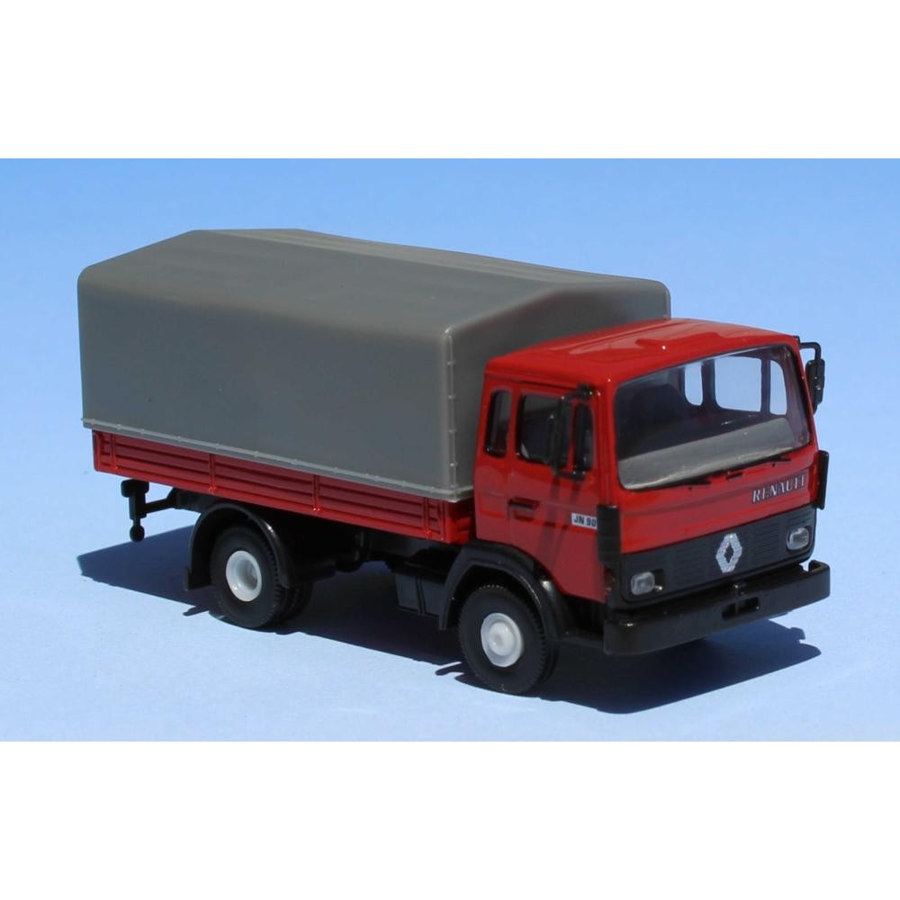 Sai 3642 Renault Camion bâché JN90, rouge, bâche gris Sai Sai_3642 - 1