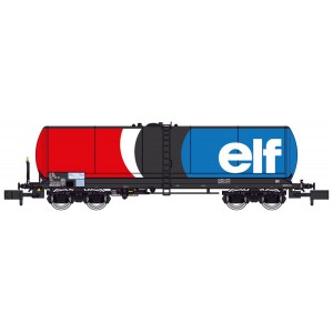 REE Modeles NW238 Wagon citernes ANF longue, Transport Produits pétroliers, SNCF, ELF Ree Modeles NW-238 - 3