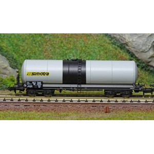 REE Modeles NW241 Set de 2 wagons citernes ANF longues, Transport d’engrais liquides, SNCF, SIMOTRA Ree Modeles NW-241 - 2