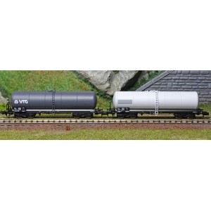 REE Modeles NW243 Set de 2 wagons citernes ANF longues, Transport d’engrais liquides, SNCF, VTG Ree Modeles NW-243 - 2