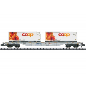 MiniTrix 15491 Wagon porte-conteneurs réfrigérés "Coop", SBB Cargo, échelle N Trix Trix_15491 - 4