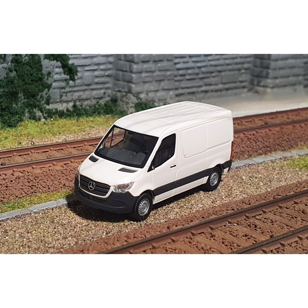 Busch 53400 Fourgon Mercedes Sprinter, court, blanc Busch véhicule Busch_53400 - 1