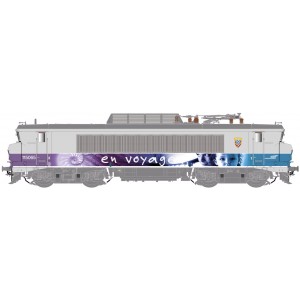 Ls Models 10491S Locomotive électrique BB 15065, SNCF, Livrée En Voyage, logo casquette, Strasbourg, Digitale sonore Ls models L