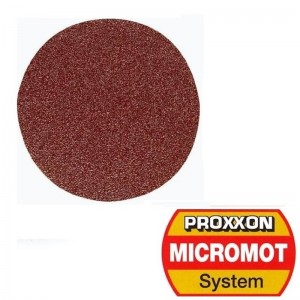 Disque abrasif en corindon pour LHW Proxxon - Grain 80 (x12) Proxxon PRX-28549 - 1