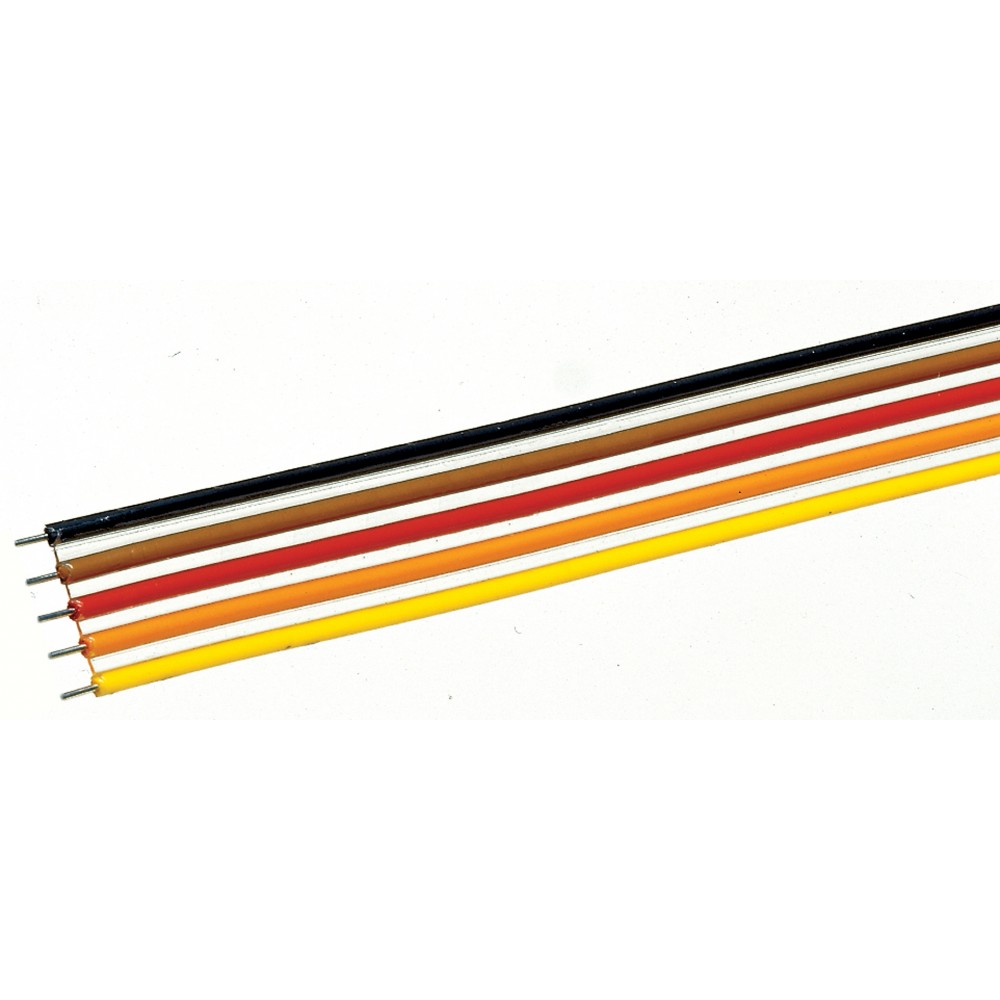 Roco 10625 Câble section plat 5 brins x10m Roco Roco_10625 - 1 Roco 10625 Câble section plat 5 brins x10m Roco Roco_10625 - 1