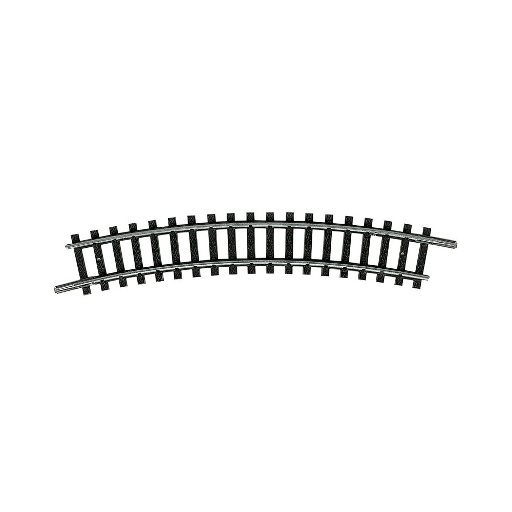 MiniTrix 14924 Rail courbe R2 228.2mm 24° Trix Trix_14924 - 1