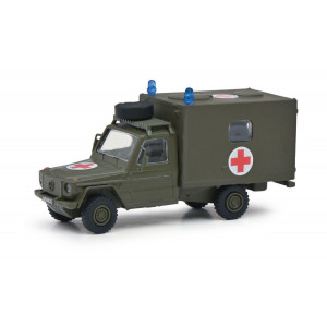 Schuco 452636500 Coffret militaire infirmerie, 2 voitures secours et un hélicoptère H145 Schuco Schuco_452636500 - 4