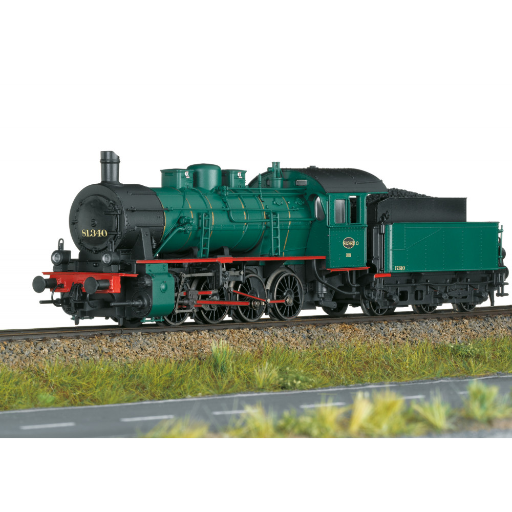 Trix 25539 Locomotive à vapeur série 81, SNCB/NMBS, livrée vert mousse/noire, digitale sonore Trix Trix 25539 - 1