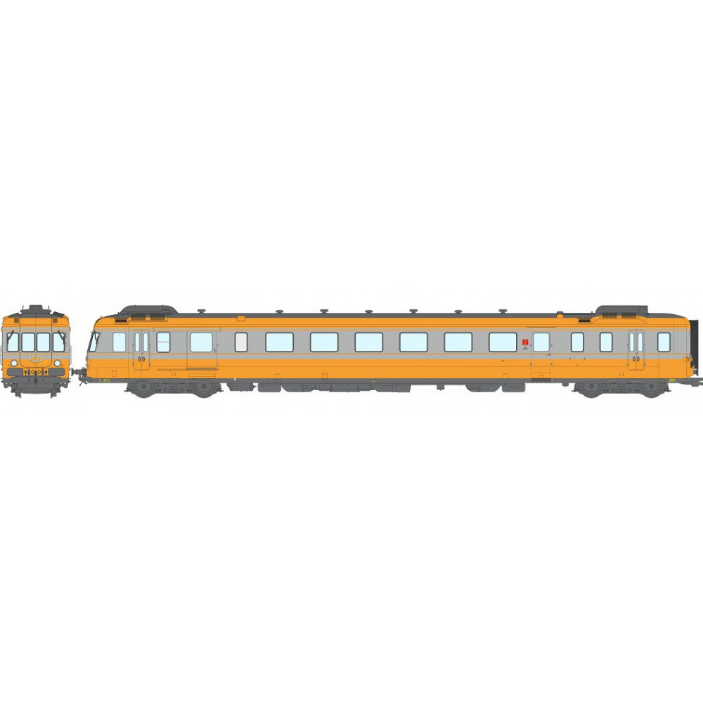 Ree Modeles MB174 Autorail RGP 2 X 2702, orange et alu, SNCF, Bordeaux Ree Modeles MB-174 - 1 Ree Modeles MB174 Autorail RGP 2 X 2702, orange et alu, SNCF, Bordeaux Ree Modeles MB-174 - 1